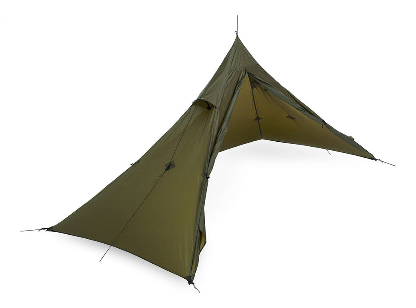 LITEWAY PYRAOMM MAX TELONE 4P – Tenda Ultraleggera A Piramide Per 4 Persone, 4 Stagioni, Impermeabile